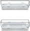 vidaXL - Draadmanden - uittrekbaar - 2 - st - 45 - cm - zilverkleurig