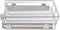 vidaXL - Draadmanden - uittrekbaar - 2 - st - 500 - mm - zilverkleurig