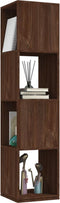 vidaXL - Draaikast - 34,5x34,5x75,5 - cm - spaanplaat - bruin - eikenkleur
