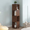 vidaXL - Draaikast - 34,5x34,5x75,5 - cm - spaanplaat - bruin - eikenkleur
