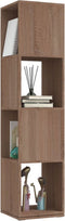 vidaXL - Draaikast - 34,5x34,5x75,5 - cm - spaanplaat - sonoma - eiken