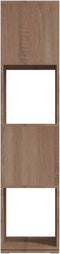 vidaXL - Draaikast - 34,5x34,5x75,5 - cm - spaanplaat - sonoma - eiken