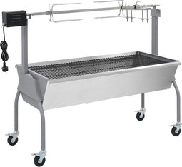 vidaXL Draaispit barbecue met elektrische motor