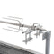 vidaXL Draaispit barbecue met elektrische motor