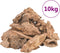 vidaXL - Drakenstenen - 10 - kg - 1-10 - cm - bruin