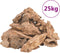 vidaXL - Drakenstenen - 25 - kg - 1-10 - cm - bruin