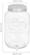 vidaXL - Drankdispensers - 2 - st - 8050 - ml - glas