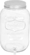 vidaXL - Drankdispensers - 2 - st - 8050 - ml - glas