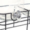 vidaXL - Drankdispensers - 2 - st - met - standaard - 2 - x - 4 - L - glas