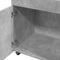 vidaXL - Drankkar - 50x41x89 - cm - bewerkt - hout - betongrijs