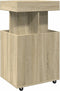 vidaXL - Drankkar - 50x41x89 - cm - bewerkt - hout - sonoma - eikenkleurig