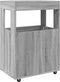 vidaXL - Drankkar - 60x39,5x89 - cm - bewerkt - hout - grijs - sonoma - eikenkleurig