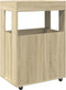 vidaXL - Drankkar - 60x39,5x89 - cm - bewerkt - hout - sonoma - eikenkleurig