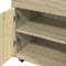 vidaXL - Drankkar - 60x39,5x89 - cm - bewerkt - hout - sonoma - eikenkleurig