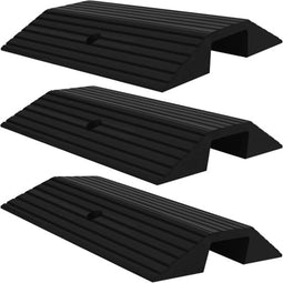 vidaXL - Drempelbruggen - 3 - st - 49x40x8 - cm - rubber
