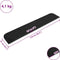 vidaXL - Drempelhulpen - 2 - st - 110x21x2,5 - cm - rubber