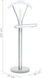 vidaXL - Dressboy - 45x35x107 - cm - wit
