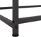 vidaXL - Dressoir - 100,5x39x107 - cm - staal - zwart