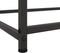 vidaXL - Dressoir - 100,5x39x107 - cm - staal - zwart