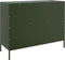 vidaXL - Dressoir - 100,5x39x79 - cm - staal - olijfgroen