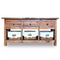 vidaXL - Dressoir - 100x30x50 - cm - massief - mahoniehout