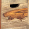vidaXL - Dressoir - 100x30x50 - cm - massief - sheeshamhout - grijs