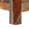 vidaXL - Dressoir - 100x30x50 - cm - massief - sheeshamhout - grijs