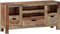vidaXL - Dressoir - 100x30x50 - cm - massief - sheeshamhout - grijs