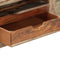 vidaXL - Dressoir - 100x30x50 - cm - massief - sheeshamhout - grijs