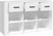 vidaXL - Dressoir - 100x30x59,5 - cm - bewerkt - hout - wit