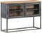vidaXL - Dressoir - 100x30x70 - cm - massief - acaciahout - grijs