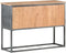 vidaXL - Dressoir - 100x30x70 - cm - massief - acaciahout - grijs