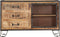 vidaXL - Dressoir - 100x31x60 - cm - massief - ruw - mangohout