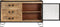 vidaXL - Dressoir - 100x31x60 - cm - massief - ruw - mangohout