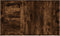 vidaXL - Dressoir - 100x33x59,5 - cm - bewerkt - hout - gerookt - eikenkleurig