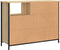 vidaXL - Dressoir - 100x33x75 - cm - bewerkt - hout - sonoma - eikenkleurig