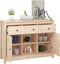 vidaXL - Dressoir - 100x35x74,5 - cm - massief - grenenhout
