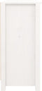 vidaXL - Dressoir - 100x35x74,5 - cm - massief - grenenhout - wit
