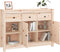vidaXL - Dressoir - 100x35x74 - cm - massief - grenenhout