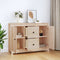 vidaXL - Dressoir - 100x35x74 - cm - massief - grenenhout