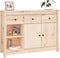 vidaXL - Dressoir - 100x35x74 - cm - massief - grenenhout