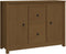 vidaXL - Dressoir - 100x35x74 - cm - massief - grenenhout - honingbruin