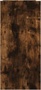 vidaXL - Dressoir - 100x35x75 - cm - bewerkt - hout - gerookt - eikenkleurig