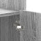 vidaXL - Dressoir - 100x35x75 - cm - bewerkt - hout - grijs - sonoma