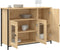 vidaXL - Dressoir - 100x35x75 - cm - bewerkt - hout - sonoma - eikenkleurig