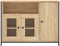 vidaXL - Dressoir - 100x35x75 - cm - bewerkt - hout - sonoma - eikenkleurig