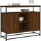 vidaXL - Dressoir - 100x35x80 - cm - bewerkt - hout - bruin - eikenkleur