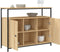 vidaXL - Dressoir - 100x35x80 - cm - bewerkt - hout - sonoma - eikenkleurig