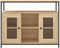 vidaXL - Dressoir - 100x35x80 - cm - bewerkt - hout - sonoma - eikenkleurig