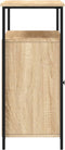 vidaXL - Dressoir - 100x35x80 - cm - bewerkt - hout - sonoma - eikenkleurig